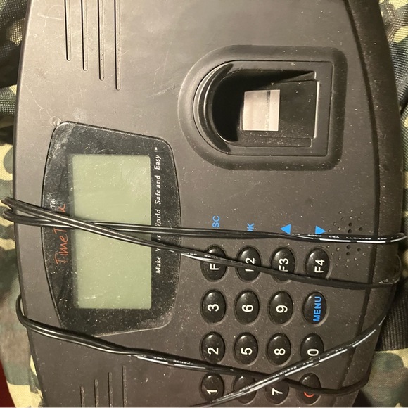 Fingerprint time attendance time trak employee login payroll machine new unboxed - Picture 6 of 12